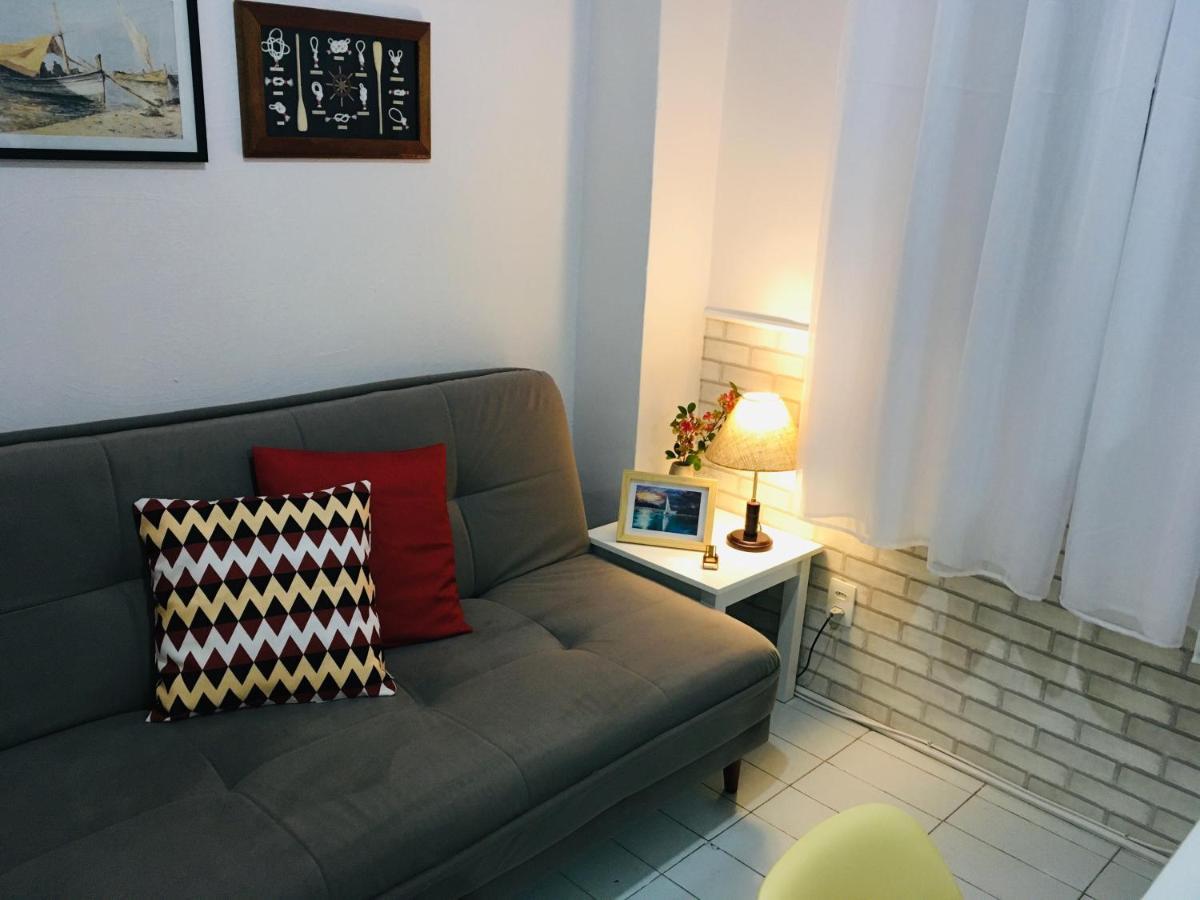 Kitnet Aconchegante Beira Mar. Apartman Santos Kültér fotó