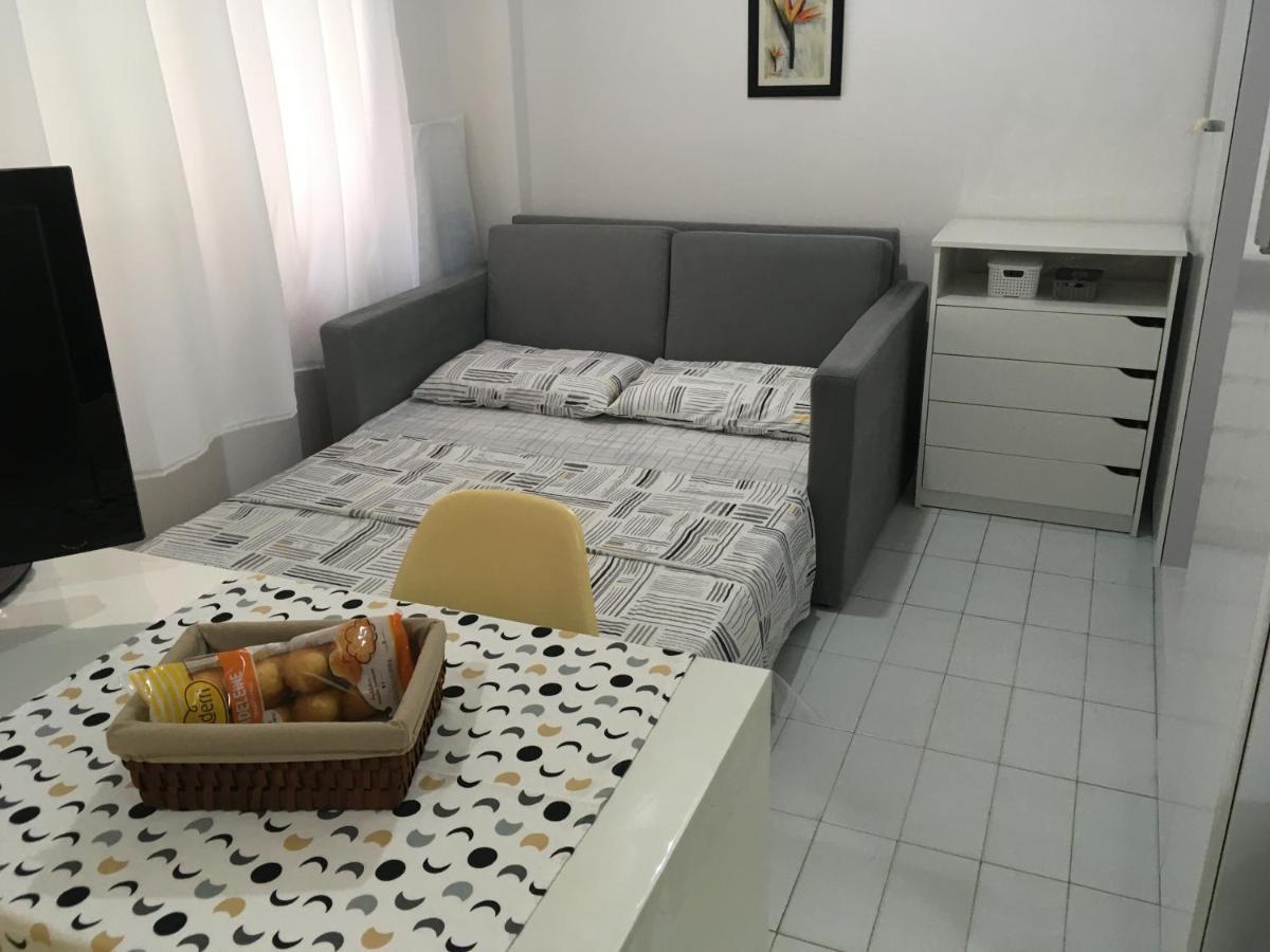 Kitnet Aconchegante Beira Mar. Apartman Santos Kültér fotó